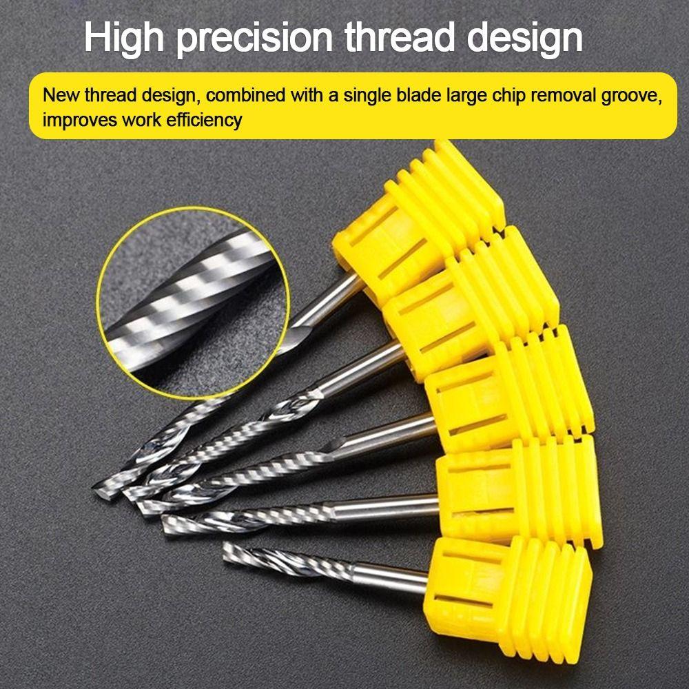 Алюминиевый режущий инструмент, концевая фреза, фрезы, однофлейная концевая фреза, деревообрабатывающие инструменты, фреза