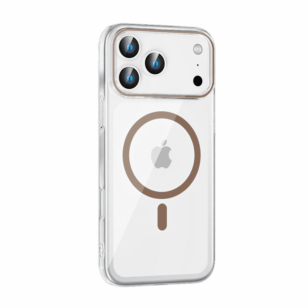 Для iPhone 17 Air Чехол для телефона Прозрачный ПК Жесткий чехол Магнитная адсорбция Apple 16 Pro Все включено Защитный чехол от падений 15