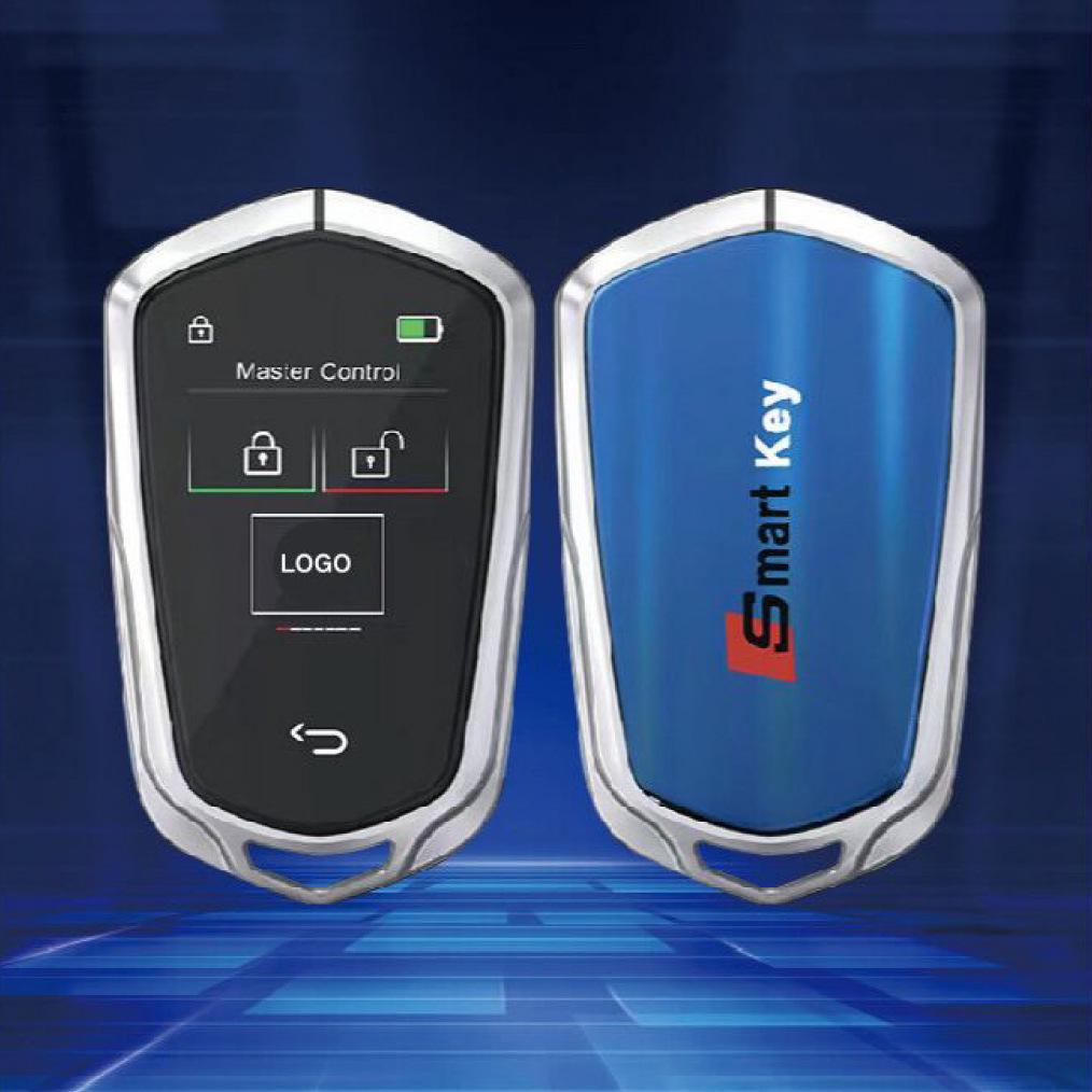 Универсальный автомобильный ключ с ЖК-дисплеем и функцией бесключевого доступа