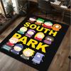 South Park Characters Carpet Office Decorative Carpet For Living Room Bedroom Door Mat Floor Rug Computer Chair Area Rug perfect holiday gift