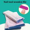 50/100 шт. Двусторонние пилочки для ногтей Мини шлифовальный полировальный блок набор для гель-лака маникюра педикюра салон инструмент для нейл-арта матовая ручка на