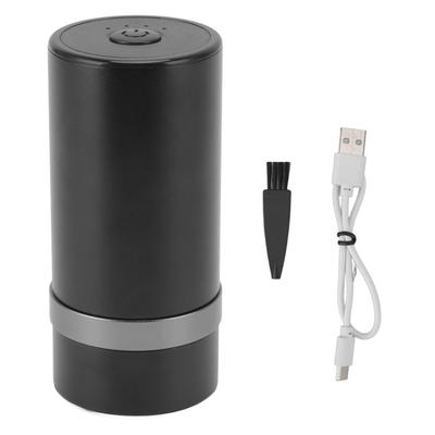 Электрическая мельница для трав с алмазным шлифованием, двусторонняя мельница для ванили, полностью автоматическая, 500 мАч, зарядка через USB