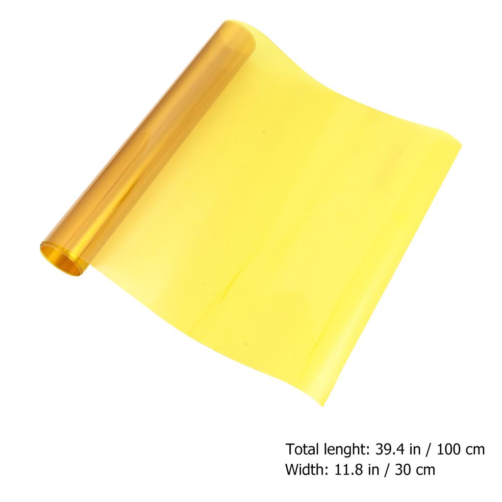 Sunset Ambience Color Correction Light Film Pet Gel Filter Transparent Flexible Sheet for Camera Lighting