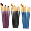 10Pcs Watercolor Gouache Painting Brushes Soft Nylon Hair Pens Art Supplies