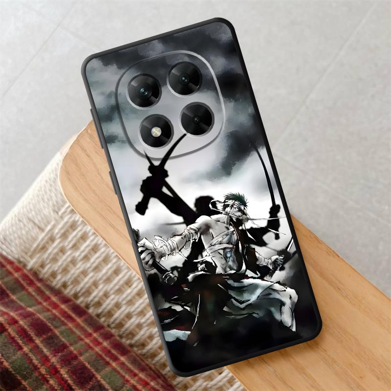 Чехол для Xiaomi Redmi Note 9S 9 10 11 12 Pro 11s 7 8 10S 13 14 Pro Plus 12s Черный Мягкий Чехол для Телефона One Piece Мультфильм Комикс