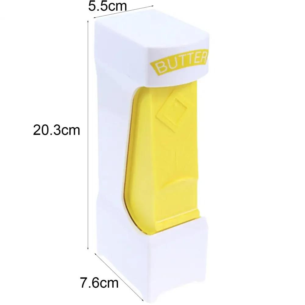 Portable Butter Cheese Cutter Squeeze Dispenser - Automatic Handheld Kitchen Tool with Stainless Steel Blade Food Grade Utensils