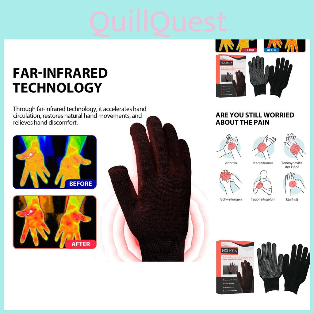 Терапевтические перчатки для ухода за суставами, обеспечивающие облегчение при ноющей боли и дискомфорте опухших пальцев