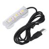 Aquarium Light USB Charging Plastic Fish Tank LED Light for Aquatic Plants LandscapeYellow