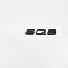 Glossy Black Car Sticker Emblem For new RSQ3 RSQ7 RSQ8 Rear Trunk ABS Letters Decor Badge Decals