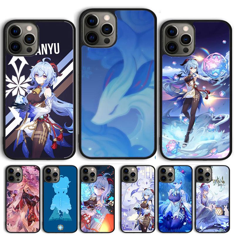 Ganyu Genshin Impact Phone Case For iPhone 17 Air 15 16e Cover 11 13 14 Pro Max 12 Plus Max Fundas