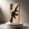 Чехол для телефона AK47 Пистолет Пули Для Samsung Galaxy A 73,72,51,53,52,71,22,5G,Note,J7,8,9 Мягкий Черный Чехол