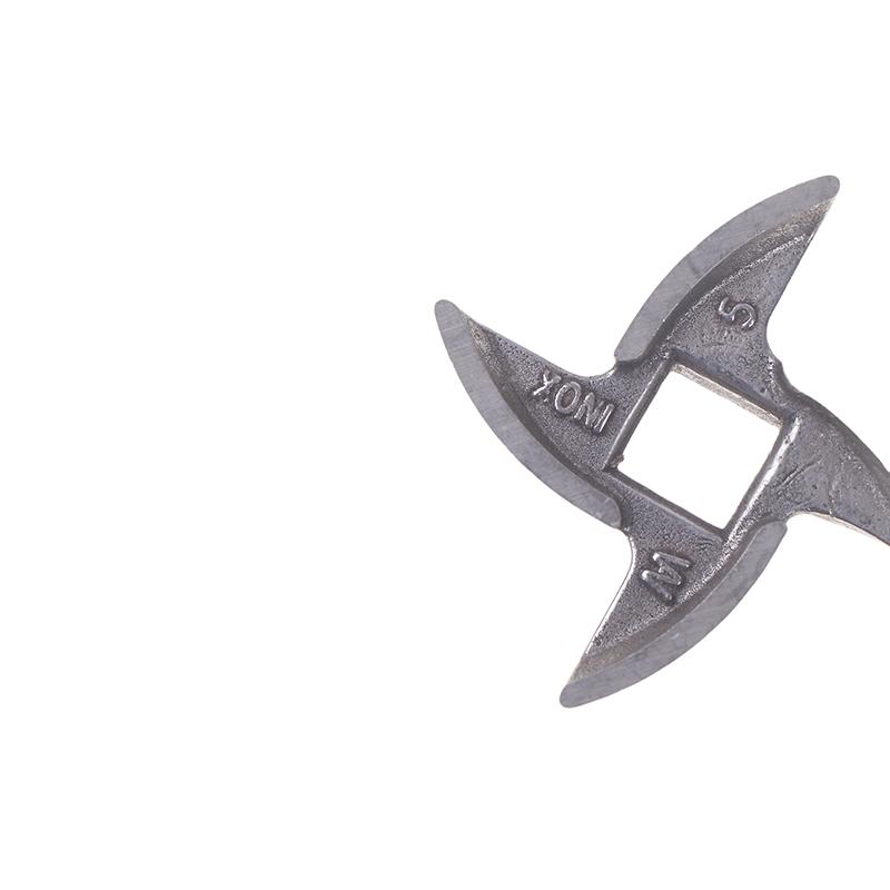 Для лезвия мясорубки из нержавеющей стали Turtle Back Knife Cross Blade Accessories 5/8/10/22/32 Type Мясорубка Blade