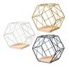 Wall Shelf Large-Capacity Storage Rack with Hexagonal Shape Art Display Stand Wall Mounted Shelf for Living