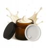 20x Glass Jars 50g for Cream Cosmetics Balm Dark Glass