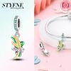 Copper Green Series Tree Cactus Leaves Pendant Diy Charm Beads Fit Original Bangle Charms Bracelet Women Jewelry