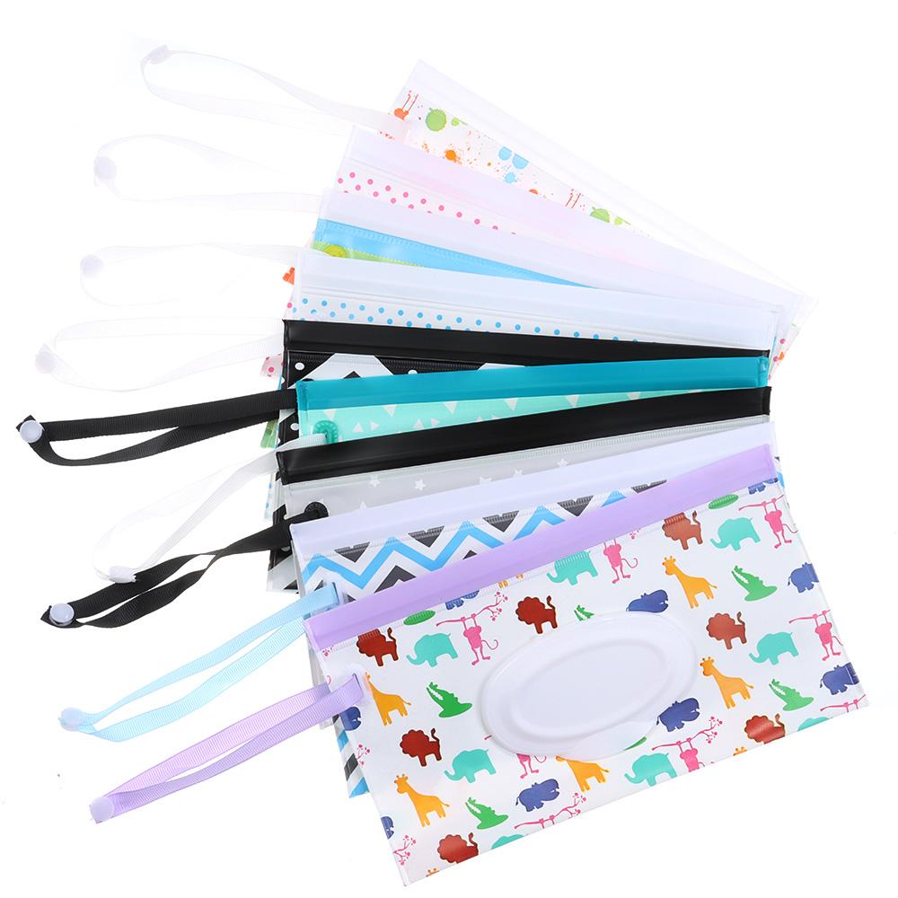 Stroller Accessories Cosmetic Pouch Flip Cover Tissue Box Useful Napkin Storage Boxes