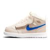 Детские кроссовки Air Jordan 1 Mid ALT Utility TD Fleece Tan Pearl-White Dark-Driftwood DO2210-264