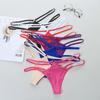 Female Hollow Women Low Rise Cotton G-String Sexy Thong Strap Panties Sexy Lingerie