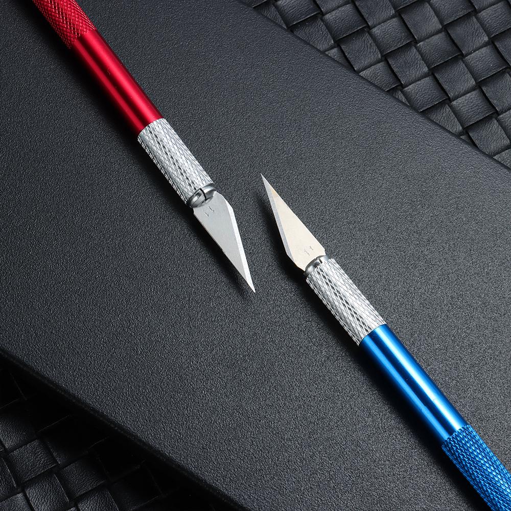 Кондитерские инструменты для резьбы по дереву, скульптуры, гравировки, металлический скальпель, нескользящий нож с лезвием 1 шт.