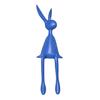 Sitting Rabbit Figurine Long-legged Bunny Resin Statue Animal Sculpture Home Office Bookshelf Desktop Easter Decoration Ornament