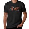 Vintage French Motobecane Moped T-Shirt Short Sleeve Tee Kawaii Clothes Animal Prinfor Boys Men's T-shirts Fashion Streetwear
