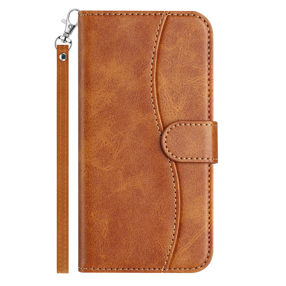 Винтажный кожаный кошелек чехол для телефона для Moto Edge 50 Pro E32 E22 E13 G Power 5G G10 G20 G30 G31 G41 G42 Слот для карт Подставка Откидная крышка
