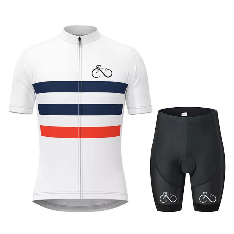Полосатая веломайка, мужская одежда для велоспорта, летний костюм с коротким рукавом для горного велосипеда, дышащая одежда для шоссейных гонок на велосипеде