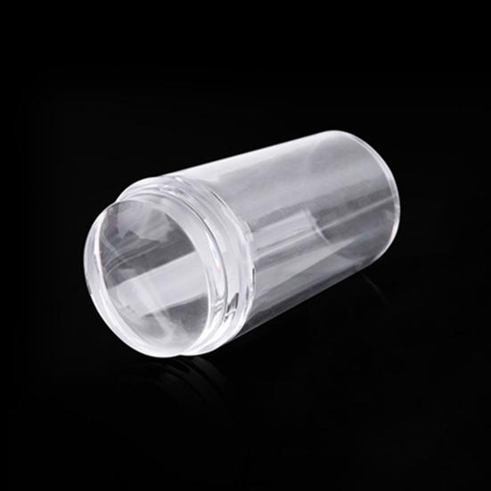 1 Set Nail Art Stamper High Durability Smooth Surface Compact Size Good Elasticity Detachable