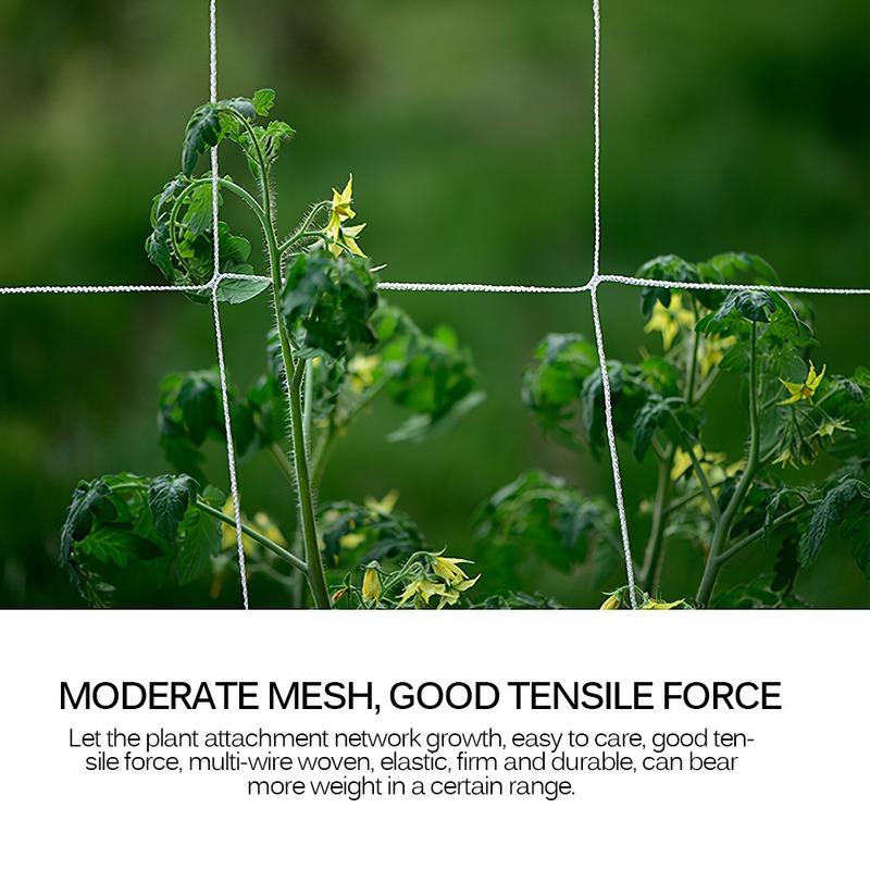 Решетка для садовых растений, сетка, сверхпрочная полиэфирная опора для растений, виноградная лоза, гидропоника, садовые сетчатые аксессуары, многоцелевое использование