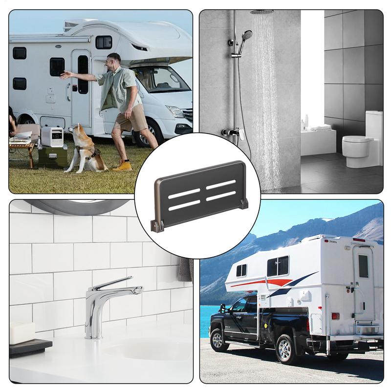 Складная полка для автодома Настенный складной держатель для хранения Складная витрина Настенные полки для автодома для геля для душа шампуня смартфонов книг