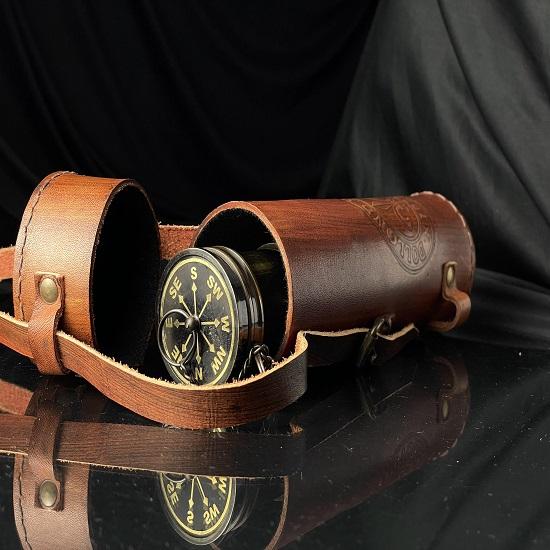 Латунный античный декор Подзорная труба, Ручной телескоп для любителей приключений, Монокуляр Морской декор для подарка, Кельвин Хьюз Лондон, 45,72 см