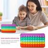 Large Capacity Silicone Pen Case Decompression Bubble Stationery Storage Bag  Fidget Toys