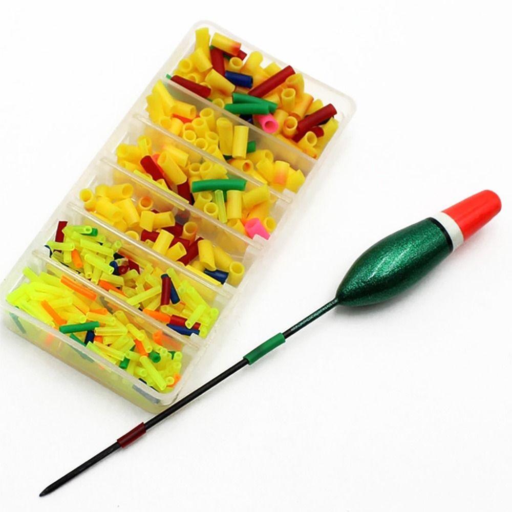 Fish Tackle Fishing Goods Accessories For Carp Tail Rubber Tubes Fishing Float Sleeves Fixed Lines