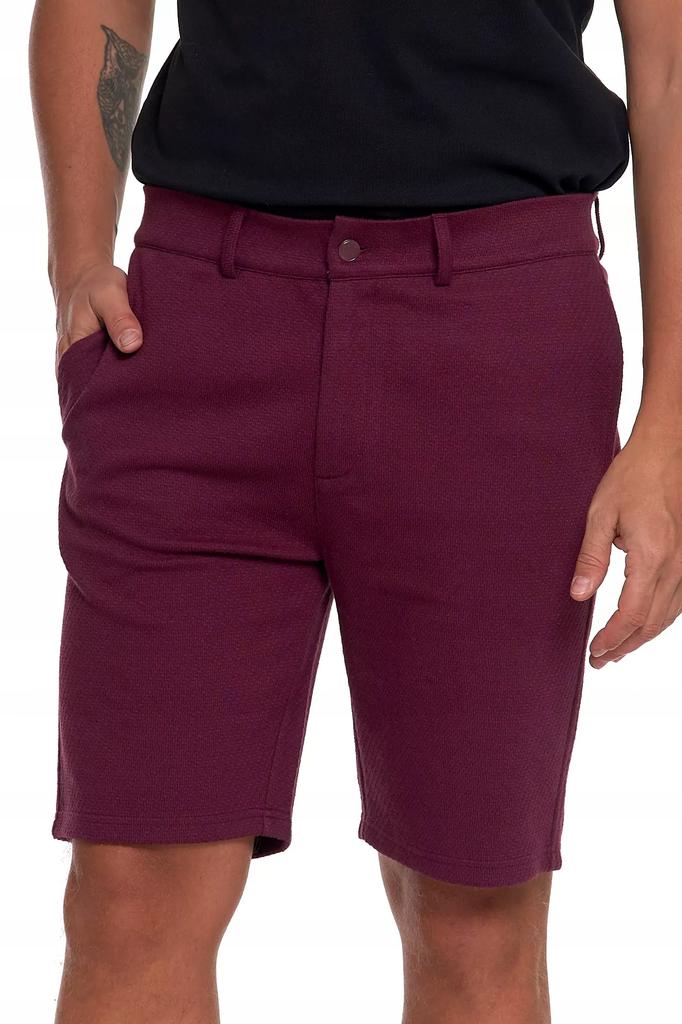 Men's Shorts with Zipper Pockets Elegant Summer MORAJ XXL BROWN