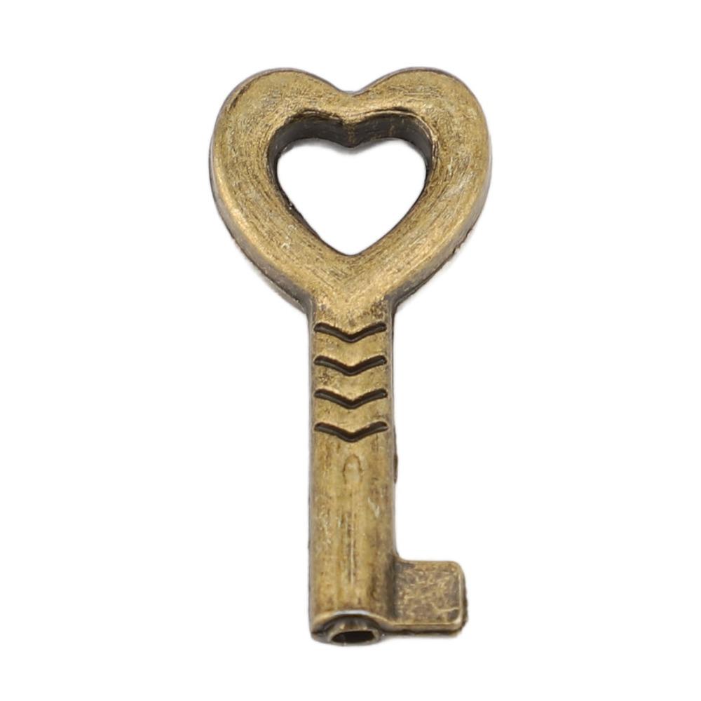 2sets Bronze Bear Shaped Padlock Zinc Alloy Storage Cabinet Padlock For Storage Box