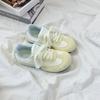Small Fresh Women's Autumn Color Matching Cute Kitten Little White Shoes Casual Sports Board Shoes