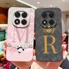 Чехол для Xiaomi Redmi Note 14 Pro Plus Модные буквы Мягкий Высококачественный Корпус Для Redmi Note14 Pro 14Pro+ Задняя крышка телефона