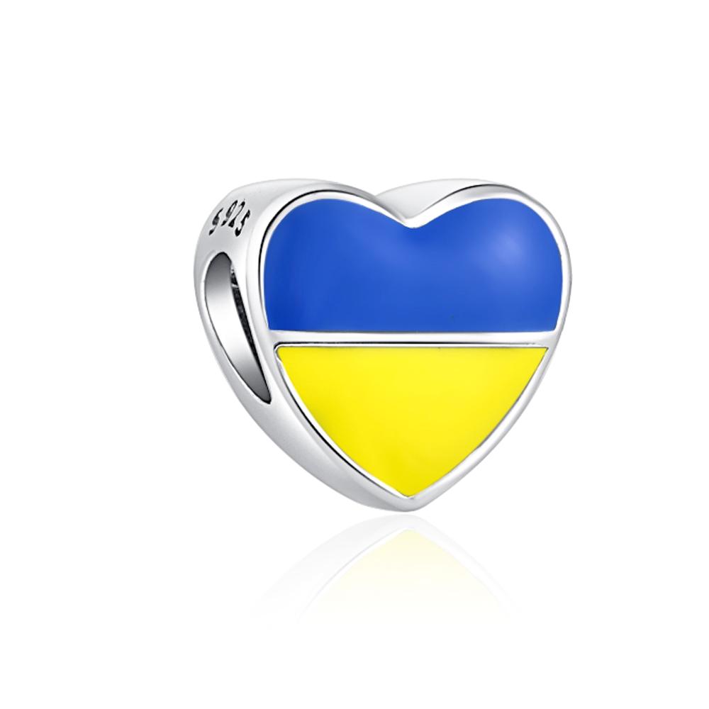 Новый медный кулон с флагом Украины, Колумбии, Южной Африки, Гватемалы, Барбадоса, подходит для оригинальных браслетов, аксессуары для DIY ювелирных изделий