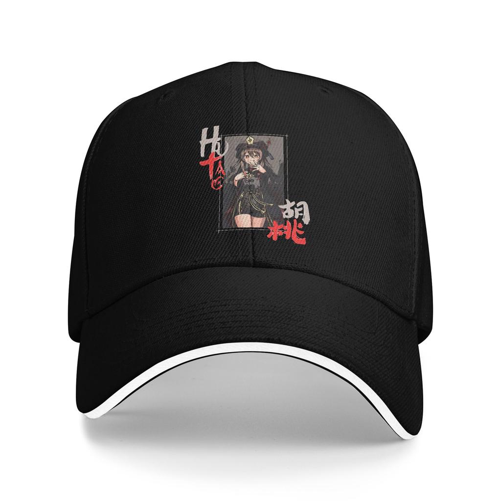 Diluc Genshin Impact Classic Baseball Caps Casual Sandwich Hat Unisex Polyester Dad Hat Fishing