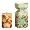 Scented Pillar Candle for Home Decor & Gifting – Jasmine Scented | Set of 1 – 3X4 Inch – Designer Candle | Soy Wax – 390gm |