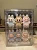 LABUBU Blind Box Desktop Display: Transparent Acrylic Storage Cabinet for Dustproof Figurine Presentation