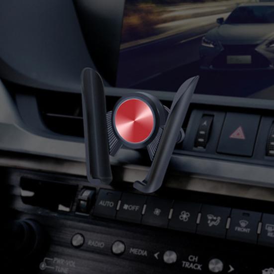 Car Phone Holder Mount for Dashboard Air Vent Windshield Universal Cell Phone Holders for Car 360 Degrees Adjustable Angle Easy