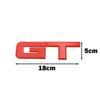OTOKIT 3D Металлическая Наклейка-Эмблема Логотип Gt Наклейка на Автомобиль Модный Декор для Автомобиля Ford Mustang Focus Mk 1 2 3 7 Mondeo Авто Стайлинг