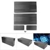 Split Type Aluminum Cooling Case Enclosure Electronic Box for Amplifier GPS (300mm)