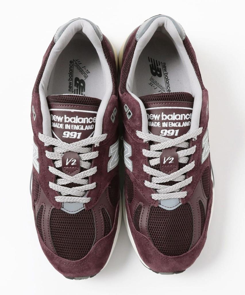 U991AU2 New Balance 991V2 Сделано в Великобритании Catawba Grape (Мужской)