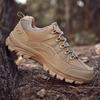 Men's Hiking Shoes Suede Leather Outdoor Shoes Wear-resistant Men Trekking Walking Hunting Tactical Sneakers Size 38-49