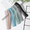 Wide Tooth Hairdressing Comb Resin Hair Brush Large Wide Tooth Comb Haircut Tools Salon Barber Combs Fashion Styling Accessories