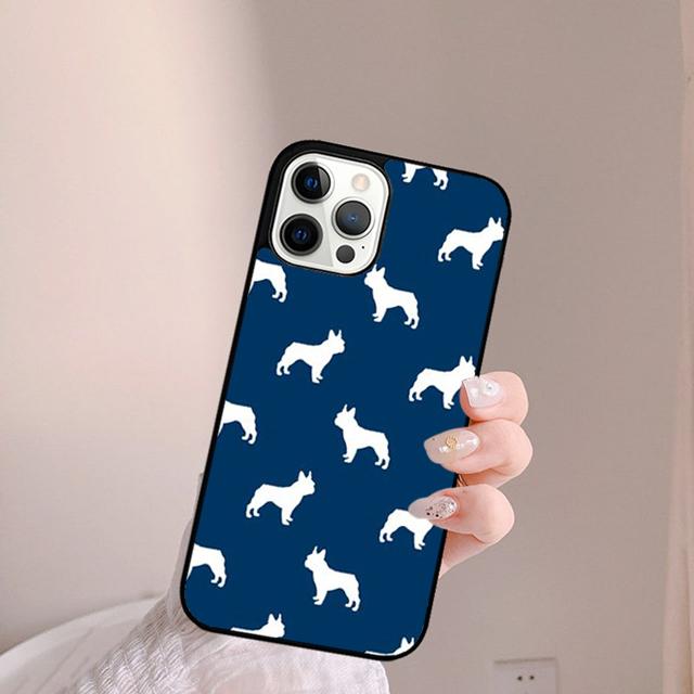 Чехол для телефона с французским бульдогом в маске Для iPhone 17 Air 16 15 14 Plus apple 16 11 12 13 Pro Max coque