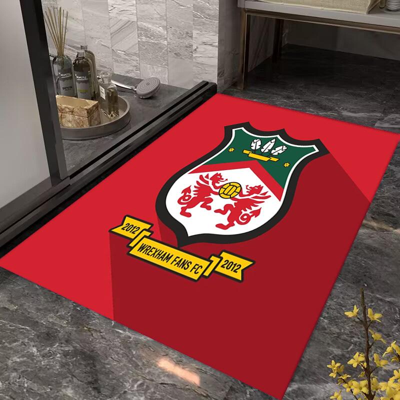 Whexham AFC Match Day Highlights carpet floor mats Living room and bedroom mats Art Dormitory decoration Office chair cushion