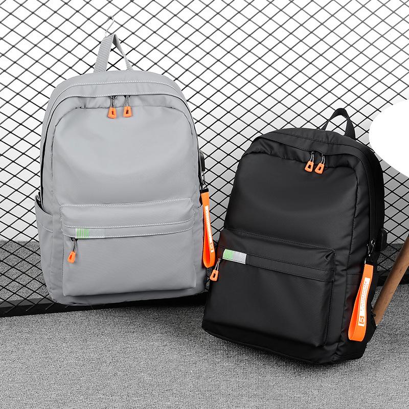 Новый унисекс однотонный водонепроницаемый и дышащий деловой модный повседневный универсальный рюкзак для повседневного использования